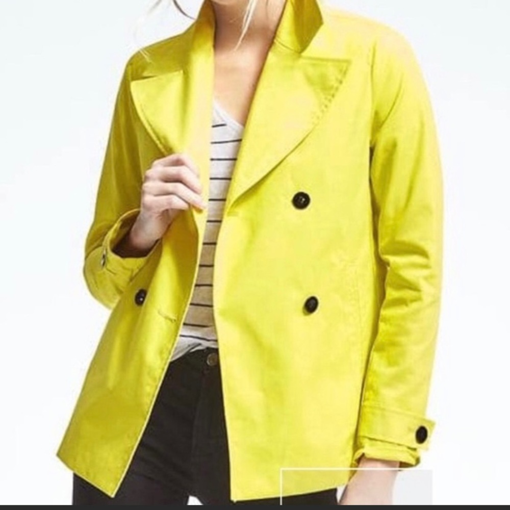 Neon Yellow Spring Jacket